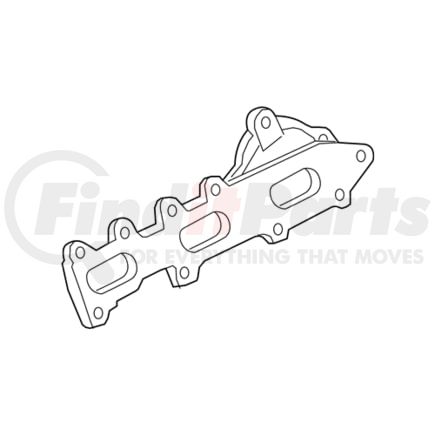 BL3Z9430D by FORD - MANIFOLD ASY - EXHAUST
