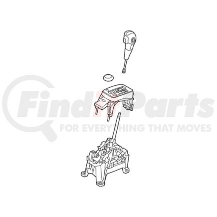 CE8Z7210BB by FORD - LEVER - GEAR SHIFT