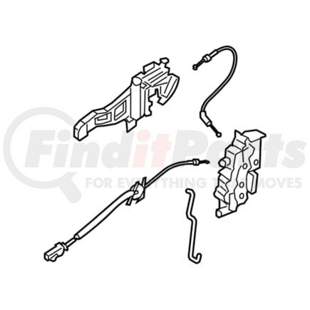 CK4Z61219A65S by FORD - LATCH