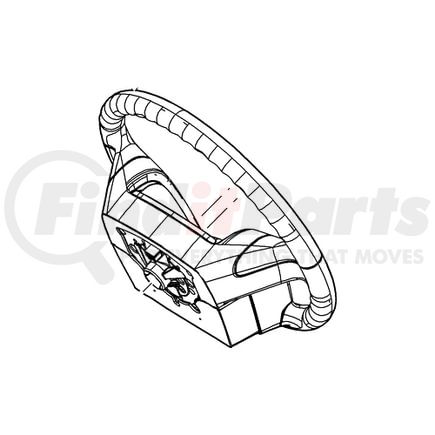 CL3Z3600CB by FORD - WHEEL ASY - STEERING