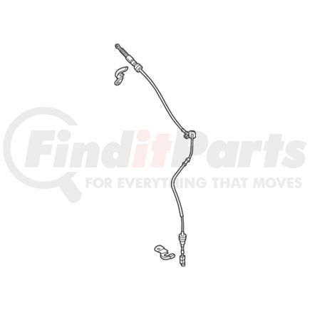 DG9Z7E395AU by FORD - CABLE ASY - SELECTOR LEVER CON