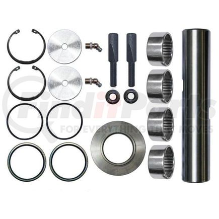 460.523B by AUTOMANN - King Pin Kit - DD Type, Bronze Bushing, 45mm OD, 234mm Length