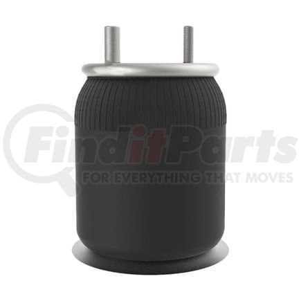 AB1DK10-5323 by AUTOMANN - Air Suspension Spring, Rolling Lobe, 8.5" Design Height, 7.24" Bottom Plate, 6.31" Top Plate