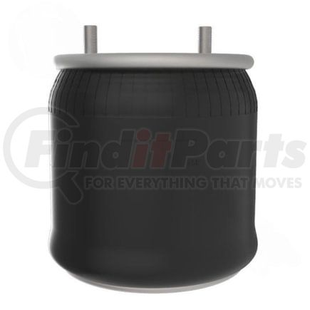 AB1DK25E-8637 by AUTOMANN - Air Spring - Rolling Lobe, 18.90 in. Extended, 5.40 in. Collapsed, 10.20 in. OD Top Plate