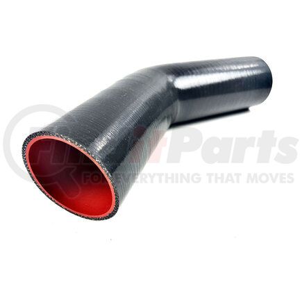 SH1005 by FAIRCHILD - SAEJ20 Class A 45 Deg Elbow Hose with 150 mm Arm Length, 6 in. Long, 2.5 in. ID1, 2.5 in. ID2