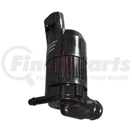 405060A by KENWORTH - 12V Windshield Washer Pump, Motor Driven, Fits Reservoir Inlet