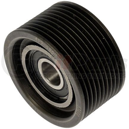 419-5009 by DAYTON PARTS - Idler Pulley - Steel, 2.87" OD, 1.57" W, 10 Groove, for Serpentine Belt