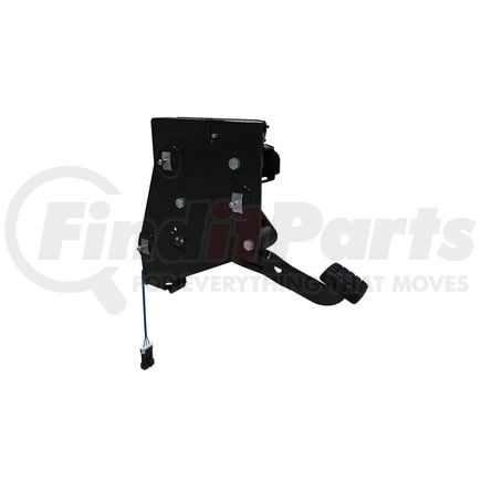 A12-24972-000 by FREIGHTLINER - Parking Brake Pedal - Powder Coated Finish, Cab Mounting Location