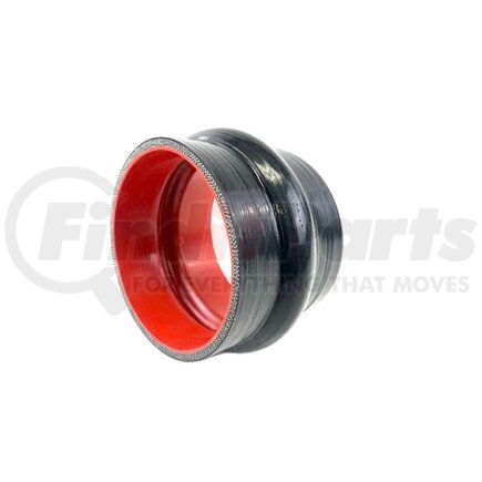 SH1051 by FAIRCHILD - SAEJ20 Class A Silicone Single Hump Hose, 3 in. Long, 4 in. Inside Diameter