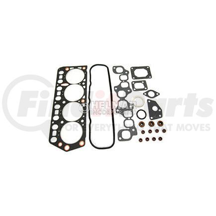 04112-2020271 by HELMAR FORKLIFT PARTS - Aftermarket Replacement Gasket Set, Upper for Toyota