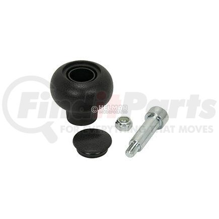 04451-2029071 by HELMAR FORKLIFT PARTS - Aftermarket Replacement Steering Wheel Knob Kit - For Toyota