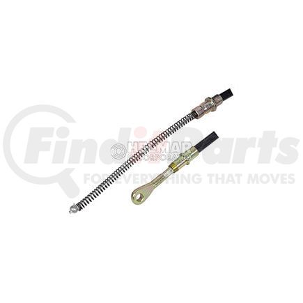 1460794 by HELMAR FORKLIFT PARTS - Aftermarket Replacement Emergency Brake Cable for Hyster Forklifts