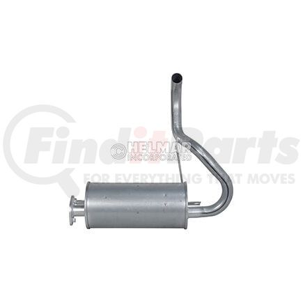 17510-U217071 by HELMAR FORKLIFT PARTS - Aftermarket Replacement Exhaust Muffler for Toyota Forklifts