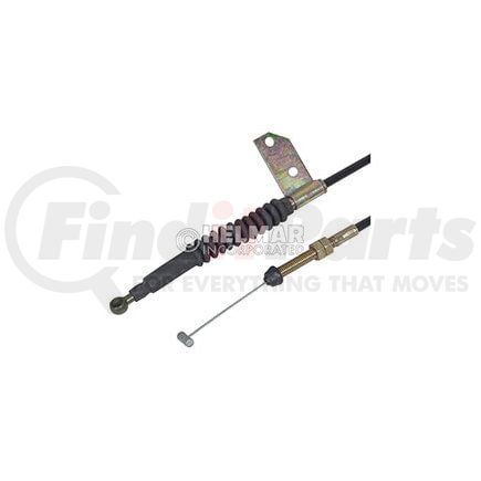 18201-0K001 by HELMAR FORKLIFT PARTS - Fuel Injection Throttle Cable - 54" Length, fits Nissan H20II Engines