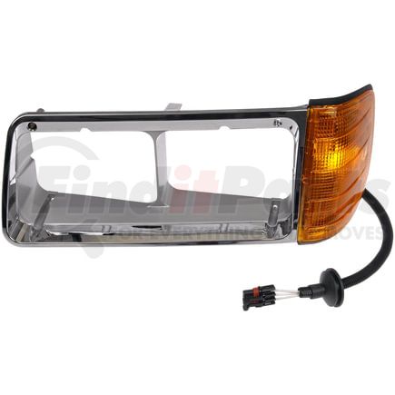 889-5208 by DAYTON PARTS - Freightliner Left Side Headlight Bezel