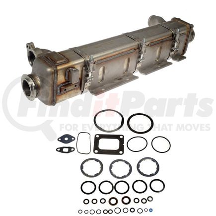 904-5080 by DAYTON PARTS - Heavy Duty EGR Cooler - Silver, Tube Type, for Cummins ISX15 and ISX11.9 Engine