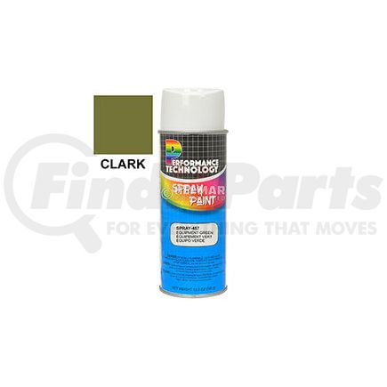 SPRAY-457 by HELMAR FORKLIFT PARTS - Aftermarket Replacement Spray Paint - 12 oz. Equipment Green, For Clark