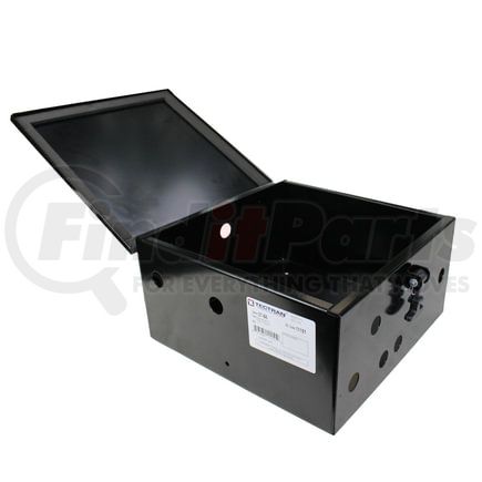 27-B6 by TECTRAN - Axle Lift Controls Mounting Box - Black, Poweder Coated Steel