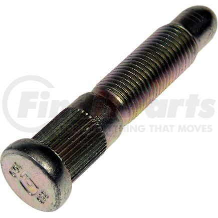 610-643 by DORMAN - Wheel Stud - Steel, M14-1.50 Thread, 79.5mm Length, Serrated