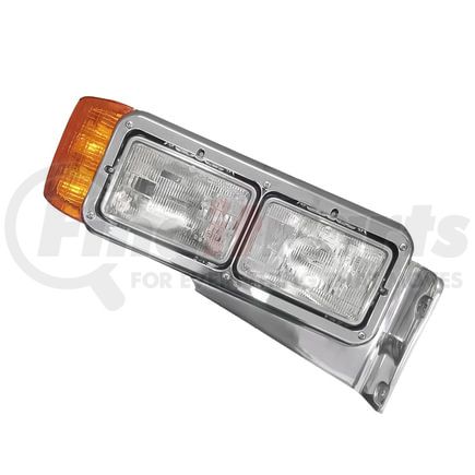 16-07572R-P by PETERBILT - HEADLIGHT ASSY-POD DUAL R