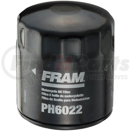 PH6022 by FRAM - Motorcycle Full-Flow Spin-on Oil Filter