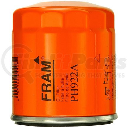 PH922A by FRAM - Replacement for Fram - Oil Filter