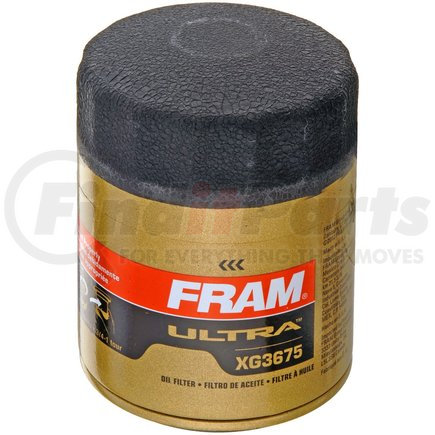 XG3675 by FRAM - Ultra Synthetic® Engine Oil Filter - 2.984" OD, Spin-On, Threaded Inlet