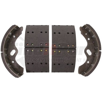 ANA614R by WAGNER - Wagner SevereDuty ANA614R Drum Brake Shoe Set