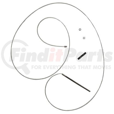 ACDelco 18P105 Parking Brake Cable Parking Brake Intermediate Cable