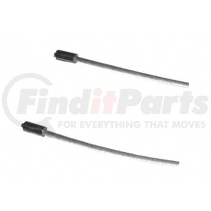 18P1788 by ACDELCO - Parking Brake Cable - Steel, 55 in. Length, with Rubber Jacket