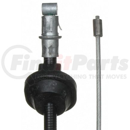 18P1860 by ACDELCO - Parking Brake Cable - Front, Steel