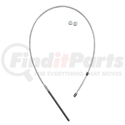 ACDelco 18P72 Parking Brake Cable Parking Brake Intermediate Cable
