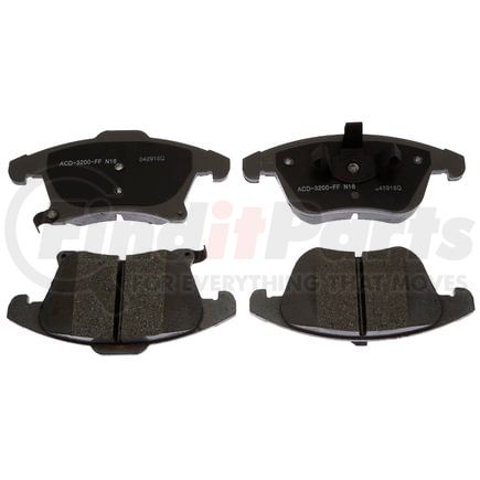 14D1653C by ACDELCO - Ceramic Front D (B)