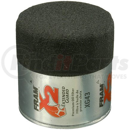 XG43 by FRAM - Replacement for Fram - PREM. O/FILTER