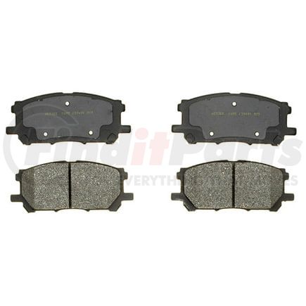 17D1005M by ACDELCO - PAD SET FRT DISC BRK