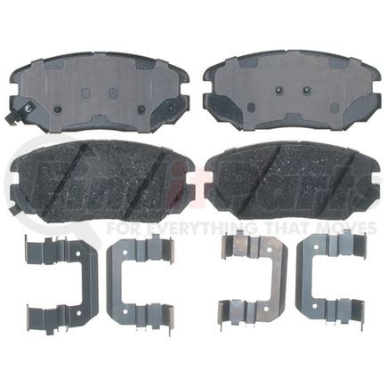 17D1125CH by ACDELCO - Front Brake Pad Set
