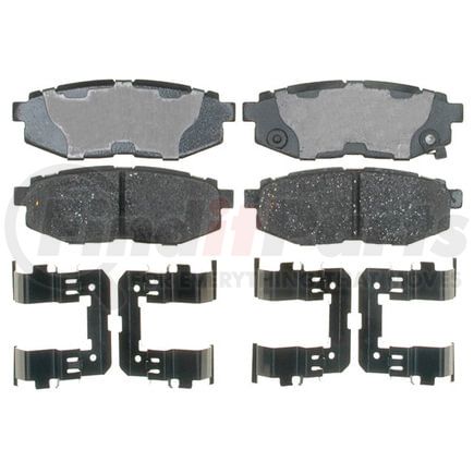 17D1124CH by ACDELCO - PAD SETRR DISC BRK