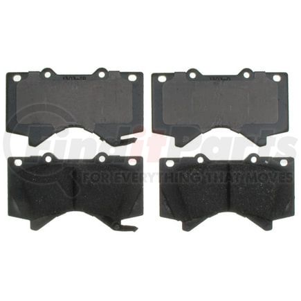 17D1303C by ACDELCO - PAD SET FRT DI