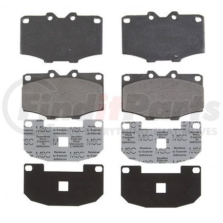 17D137M by ACDELCO - Front Brake Pad Set