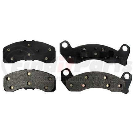 17D150 by ACDELCO - Front Brake Pad Set
