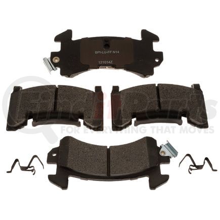 ACDelco 17D154CH Disc Brake Pad Gold™ Disc Brake Pad - Front, Ceramic