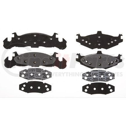 17D219M by ACDELCO - DISC PAD KIT (B)