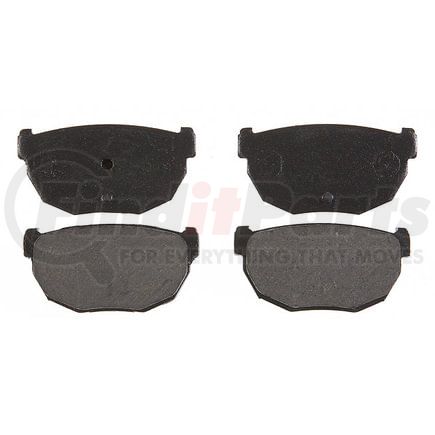 17D231 by ACDELCO - Rear Brake Pad Set