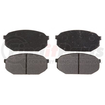 17D258M by ACDELCO - Front Brake Pad Set