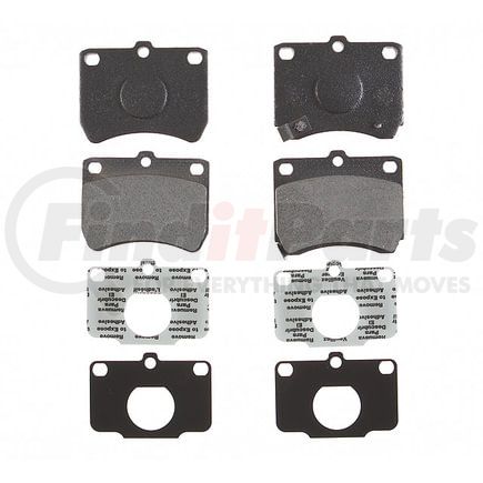 17D402M by ACDELCO - PAD KITFRT DISC BRK