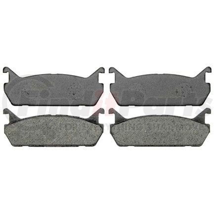 17D458 by ACDELCO - Rear Brake Pad Set