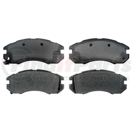17D470 by ACDELCO - PAD KIT FRT DISC BRK