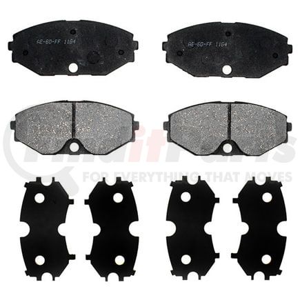 17D486C by ACDELCO - PAD KIT F (B)