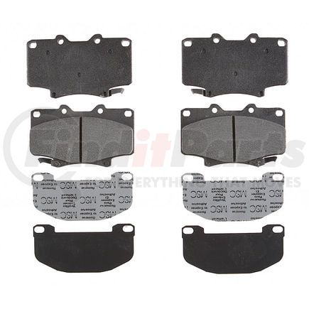 ACDelco 17D502M Disc Brake Pad Set PAD KITFRT DISC BRK