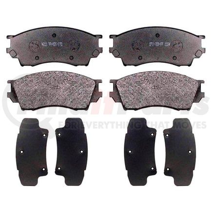 17D643 by ACDELCO - PAD KITFRT DISC BRK